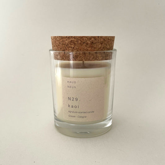 N29 KAOI glass candle