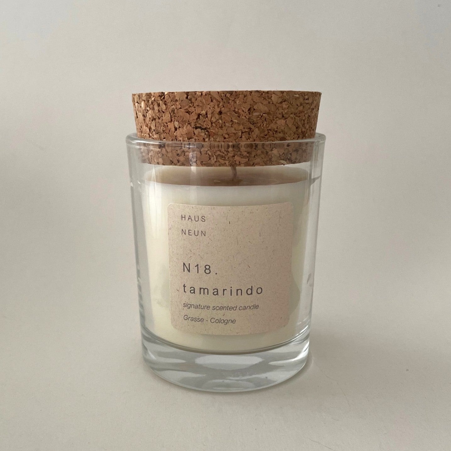N18 TAMARINDO glass candle
