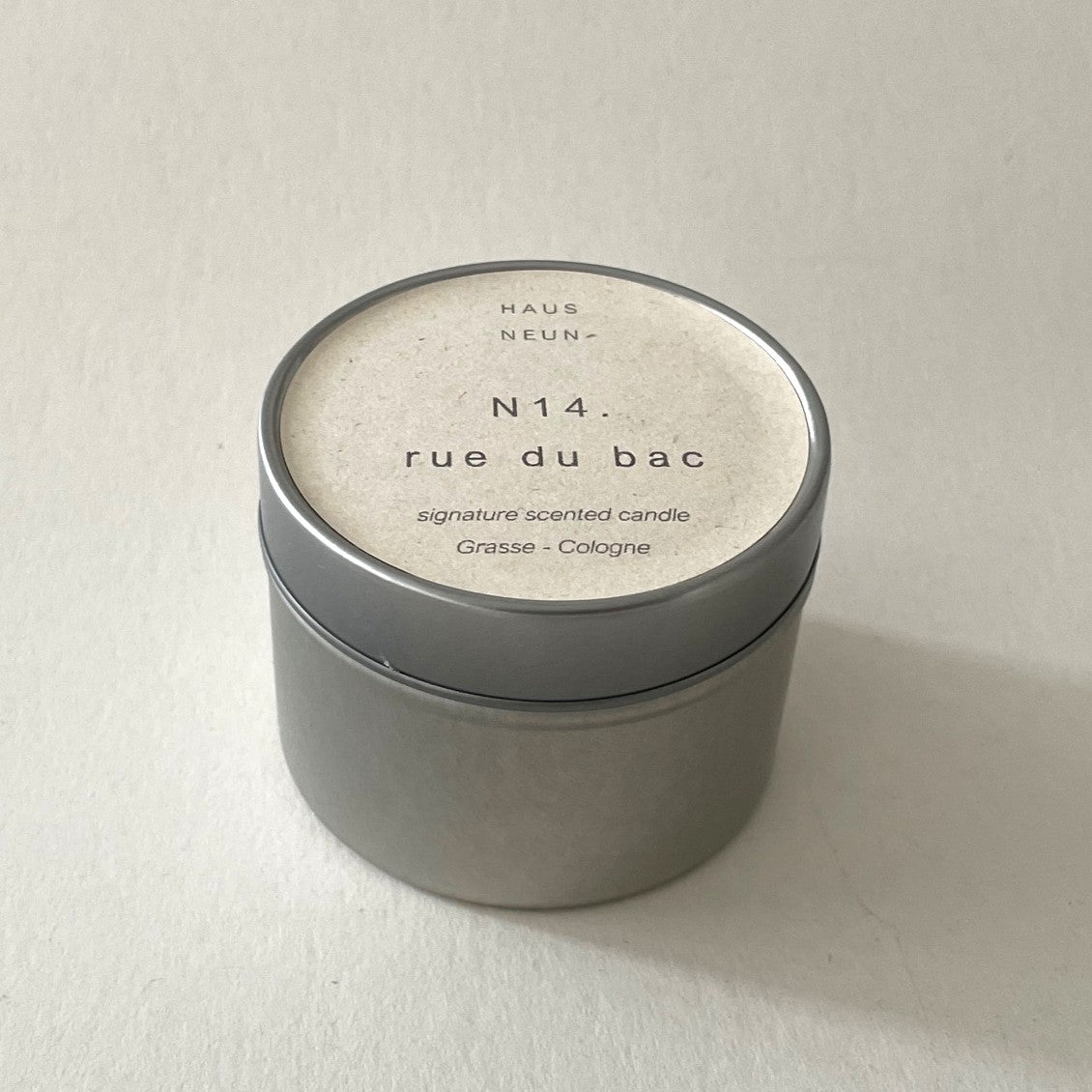 N14 RUE DU BAC travel size candle