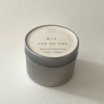 N14 RUE DU BAC travel size candle